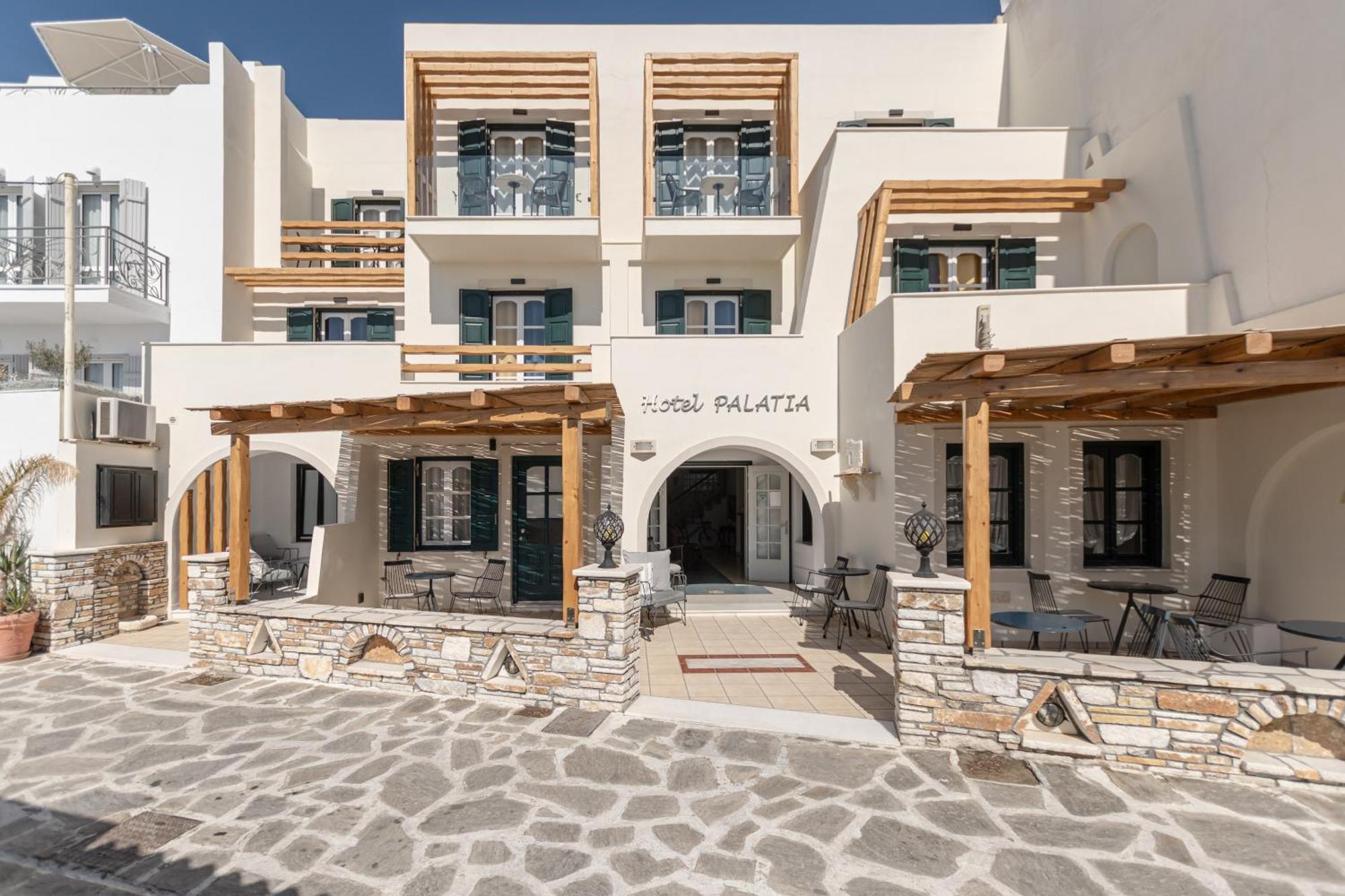 Hotel Palatia Naxos City Extérieur photo